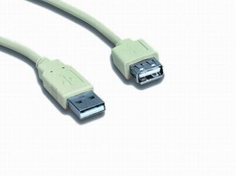 Kabel USB A-A 5m 2.0 prodlužovací