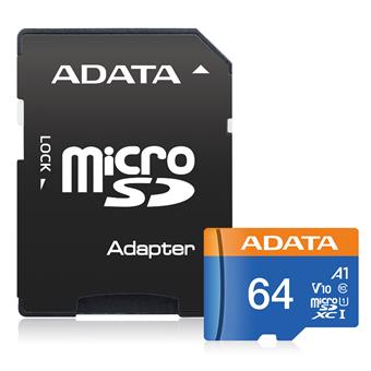 ADATA 64GB  micro SDXC + Adaptér