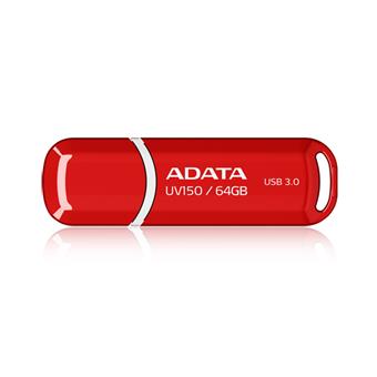 ADATA Flash Disk 64GB UV150, USB 3.0 , červená