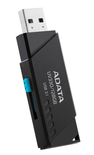 ADATA Flash Disk 64GB UV330, USB 3.2 ,černá