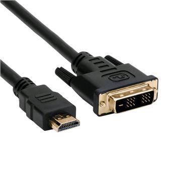 Kabel C-TECH HDMI-DVI, M/ M, 1,8m