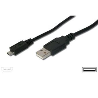 PremiumCord Kabel micro USB, A-B 3m