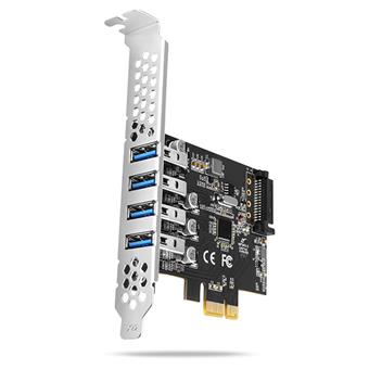 AXAGON PCEU-43RS, PCIe řadič, 4x USB 3.2 Gen 1 port