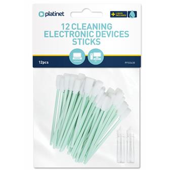 Platinet vatové tyčinky pro čištění klávesnic 12 ks