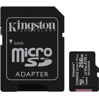 Kingston 256GB micro SDXC + Adaptér