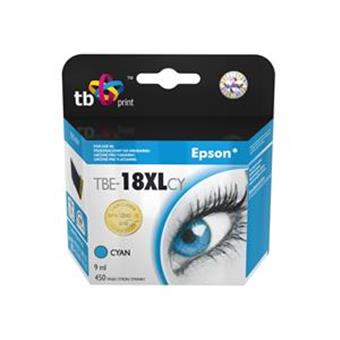TB cartridge kompatitbilní s Epsonem T1812 CYAN