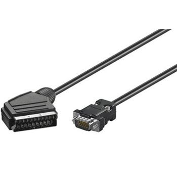 Kabel VGA (15M) / SCART (M), 2m