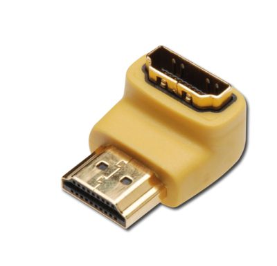 PremiumCord Adapter HDMI M/F zahnutý do pravého uhlu