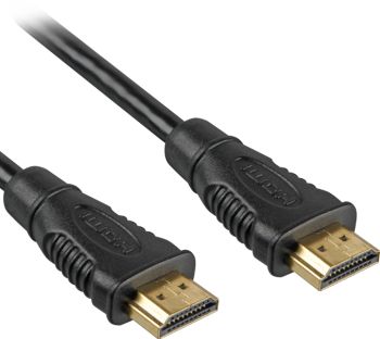 PremiumCord HDMI High Speed + Ethernet kabel, zlacené konektory, 5m