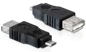 PremiumCord USB redukce USB A/female - Micro USB/male