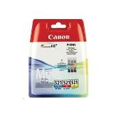 Canon pack CLI-521 C/M/Y