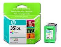 HP 351XL - 3barevná inkoustová kazeta, CB338EE