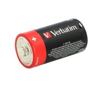 VERBATIM Alkalické baterie C, 2 PACK / LR14