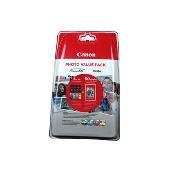 Canon CLI-551XL C/M/Y/BK + 50x PP-201