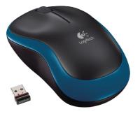 myš Logitech wireless M185 nano, modrá