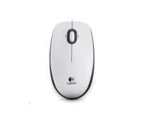 myš Logitech B100 bílá