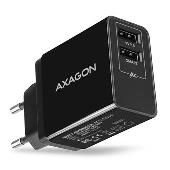 AXAGON ACU-DS16, SMART nabíječka do sítě 16W, 2x USB-A port, 5V/2.2A + 5V/1A