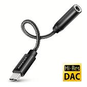 AXAGON ADA-HC, USB-C na 3.5mm jack audio adaptér