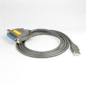 AXAGON ADP-1P25, USB2.0 - paralelní DB25F printer adaptér, 1.5m