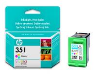 HP no.351 - 3barevná inkoustová kazeta, CB337EE