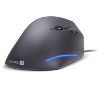 myš CONNECT IT FOR HEALTH ergonomická vertikální drátová