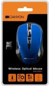 CANYON myš optická bezdrátová modrá