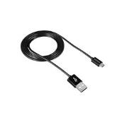CANYON Nabíjecí kabel Micro USB - USB 2.0, černý