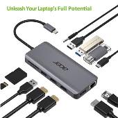Acer 12in1 USB-C dongle (USB,HDMI,PD,CD,DP,RJ45)
