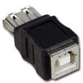 PremiumCord USB redukce A-B, F/F