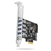 AXAGON PCEU-43RS, PCIe řadič, 4x USB 3.2 Gen 1 port
