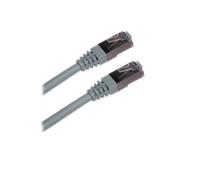 Patch kabel RJ45, Cat6, 10M, FTP, šedý