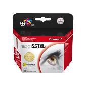 Ink. kazeta TB komp. s Canon CLI-551XL,Yellow