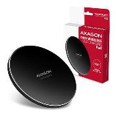 AXAGON WDC-P10T, tenká bezdrátová rychlonabíječka, Qi 5/7.5/10W, micro USB