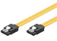 PremiumCord 1.0m SATA 3.0 datový kabel 1.5GBs / 3GBs / 6GBs, kov.západka