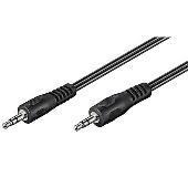 KABEL propojovací  jack 3.5M - jack 3.5M, 2.5m