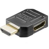 PremiumCord HDMI adaptér 19pin Female - 19pin Male do úhlu 90° pravá