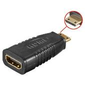 PremiumCord Adapter HDMI Typ A samice - mini HDMI Typ C samec