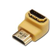 PremiumCord Adapter HDMI M/F zahnutý do pravého uhlu