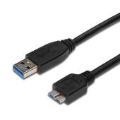 PremiumCord Kabel Micro USB 3.0 5Gbps USB A - Micro USB B, MM, 1m