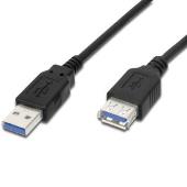 PremiumCord Prodlužovací kabel USB 3.0 Super-speed 5Gbps A-A, MF, 9pin, 2m