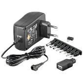 PremiumCord Univerzální napájecí adaptér 230V/3-12V stejnosměrný