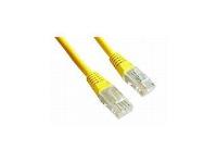 Gembird Patch kabel UTP 5e 0.25m žlutý